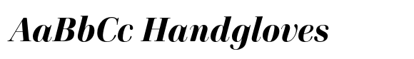 Cardillac Extra Bold Italic image