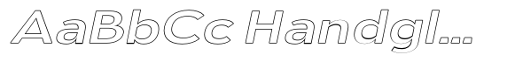 Aukim II Outline Medium Exp Italic image