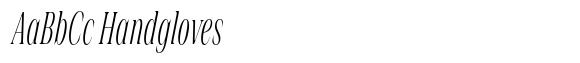 Rigeras Light Sr25 Italic Ultra Condensed image