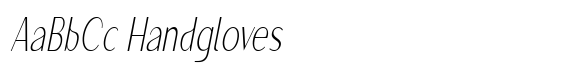 Granvia Ultra Thin Italic Ultra Condensed image
