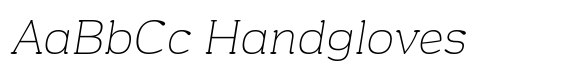 Brandier Thin Italic image
