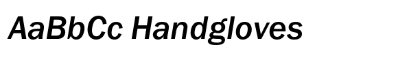 ITC Franklin Gothic Medium Italic image