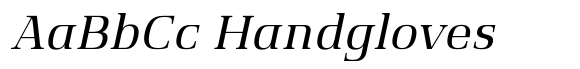Suwannason Italic font sample