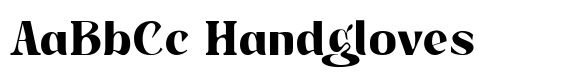 Avander Bold font sample