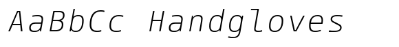 Paradroid Mono Soft Light Italic image