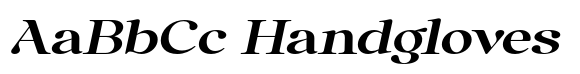 Anglica Serif Extra Bold Ultra Expa Slanted image