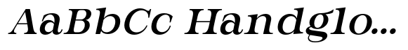 Bravellion Semi Bold Expanded Italic image