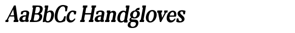 Boldrion Semi Condensed Slanted image