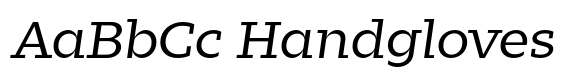 Zin Slab Extended Regular Italic image