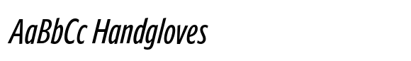 Forley Display Compressed Italic image