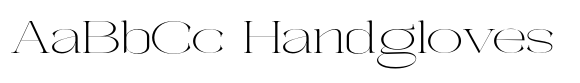 Galdertin Charetam Serif Extra Light Extra Expanded image