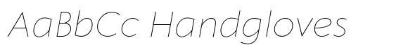 Klein Text Thin Italic image