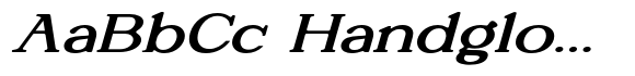 Noveris Forma Smooth Bold ExtraExpanded Italic image