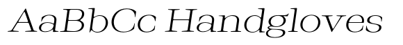 Stigsa Display Stigsa Gr Soft ExtraLight Expanded Italic image