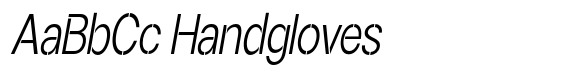 Gorvain Stencil Light Condensed Slanted image
