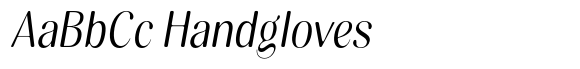 Kelmitha Soft Light SemiCondensed Italic image