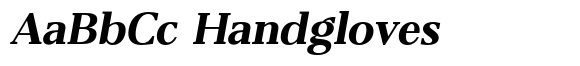 Belvoria Serif Bold Slanted image