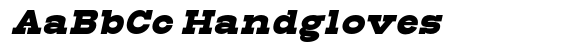Aristone Slab Black Extra Expanded Italic image