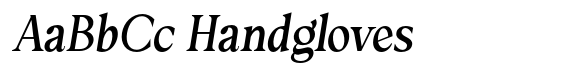 Cadera Medium Extra Condensed Slanted image