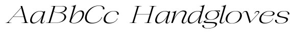 Banzela Extra Expanded Italic image