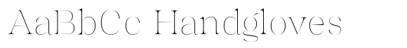 Chalulai Thin font sample