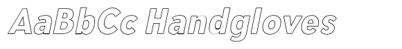 Aukim II Outline Bold Narrow Italic image