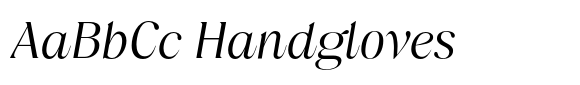 Fregio Italic font sample