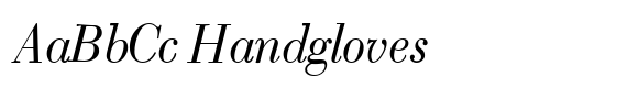 Bodoni Classic Text Italic image