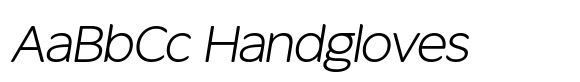 Fikao Sans Light Italic image
