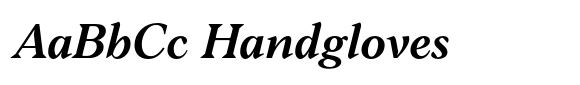 Fortescue Text Bold Italic image