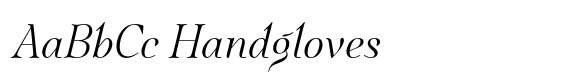 Quietism Display Light Italic font sample