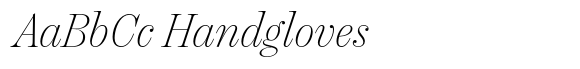 Chamberí Headline ExtraLight Italic image