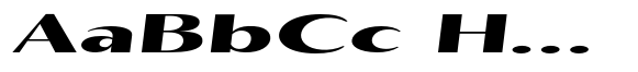Kenisya Semi Bold Ultra Expanded Italic image