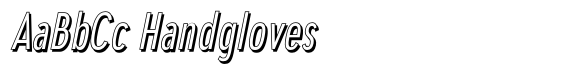 Aukim II Shadow Compressed Italic image