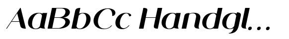 Midland Luxury Extra Bold Expanded Italic image