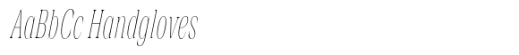 Rigeras Thin Sr25 Italic Ultra Condensed image