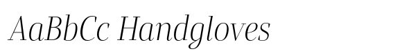 Mandrel Didone Condensed Thin Italic image