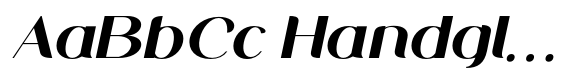 Midland Luxury Black Expanded Italic image