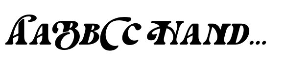 Bysta Bangor SemiBold Italic image