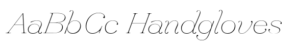 Hera Big ExtraThin Italic image
