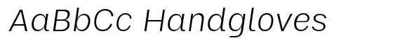 Smiletta Extra Light Expanded Italic image
