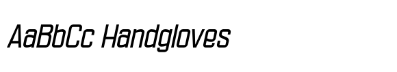 Ethere S Bold Semi Condensed Italic image
