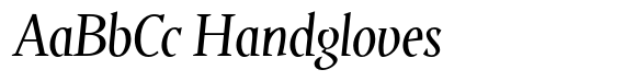 Klassisk Italic image
