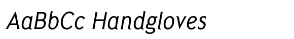 Pseudonym Narrow Italic image