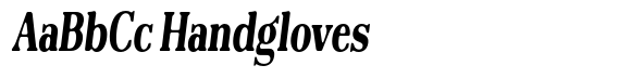 Reigans Soft Extra Bold Condensed Italic image