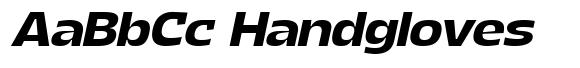 Calogen Semi Bold Expanded Italic image