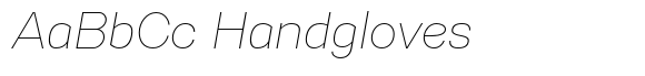 Gerlach Sans Thin Italic image