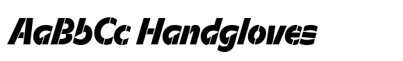 Sizek P Stencil Sizek P ST SCND ExtraBold Italic image