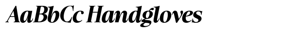 Ladinta Extra Bold Italic font sample