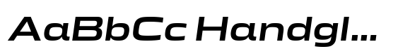 Mirano Extended Semibold Italic image